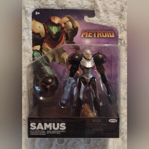 Metroid Phazon Suit Samus Morph Ball World Of Nintendo JAKKS Pacific 2024 Figure